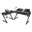 Huzaro Hero 7.0 Eck-Gaming-Schreibtisch schwarz