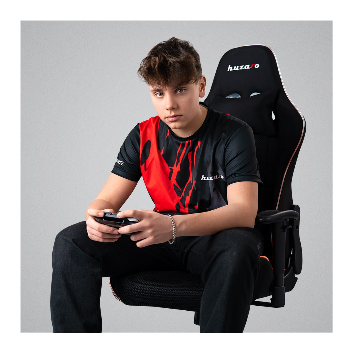 Huzaro Gaming-T-Shirt Größe L 