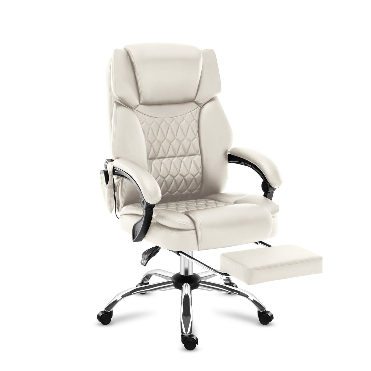 Mark Adler Boss 6.0 Beige Massage-Bürostuhl