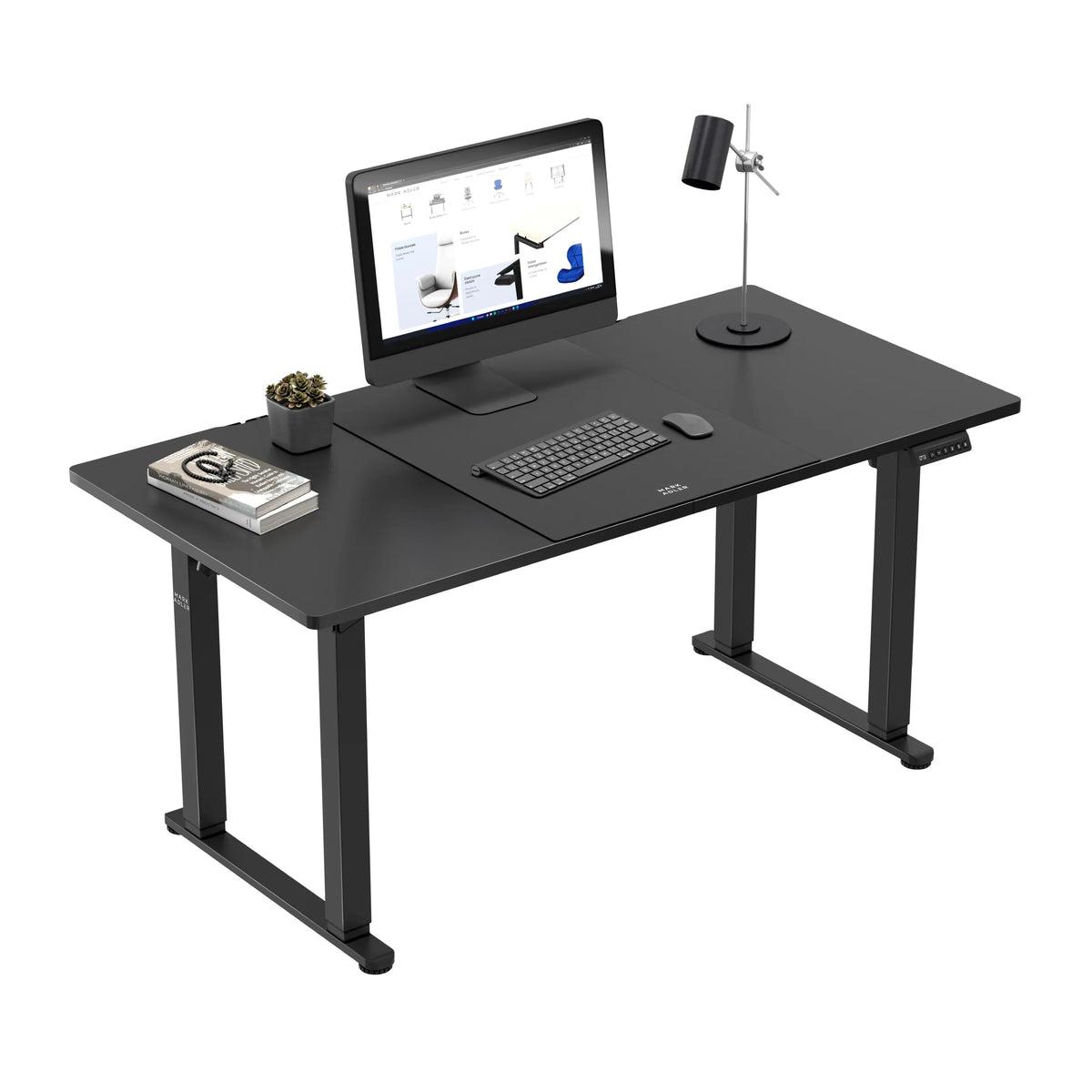 Mark Adler Leader 9.3 Schwarz elektrischer Schreibtisch