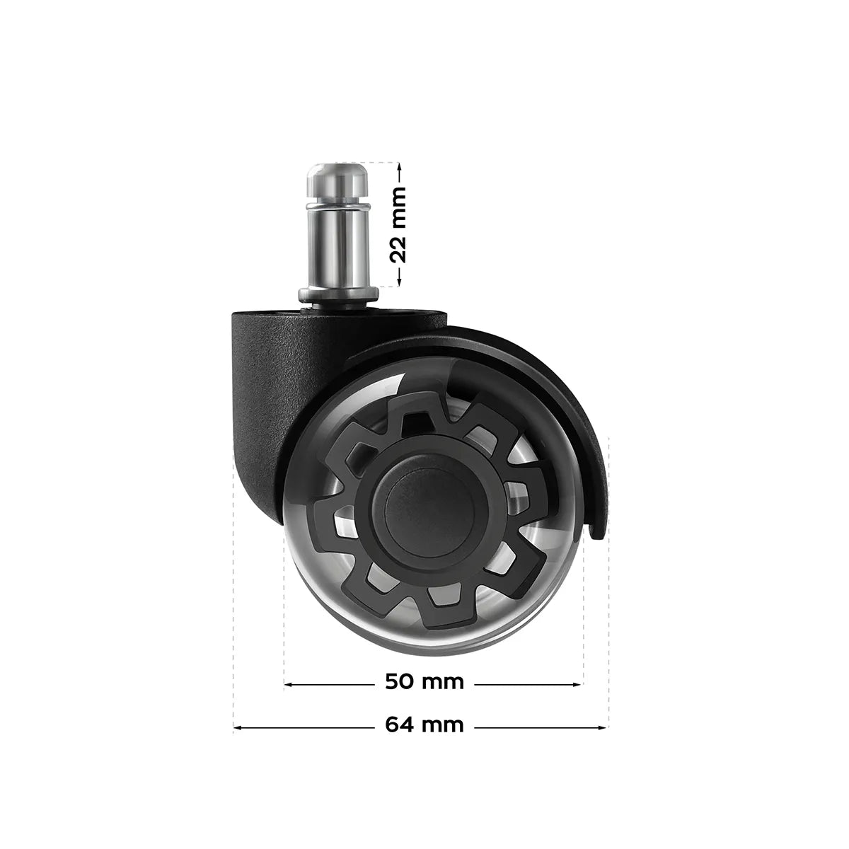 Rollen Sitzrollen Mark Adler Wheels 3.0 schwarz