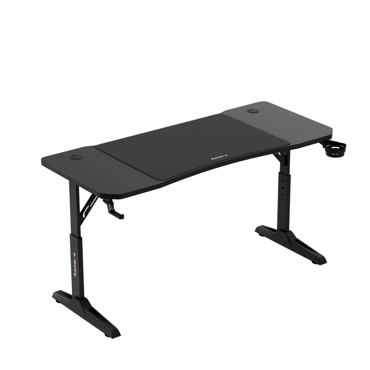 Huzaro Hero 3.6 Schwarzer Gaming-Schreibtisch 140 cm