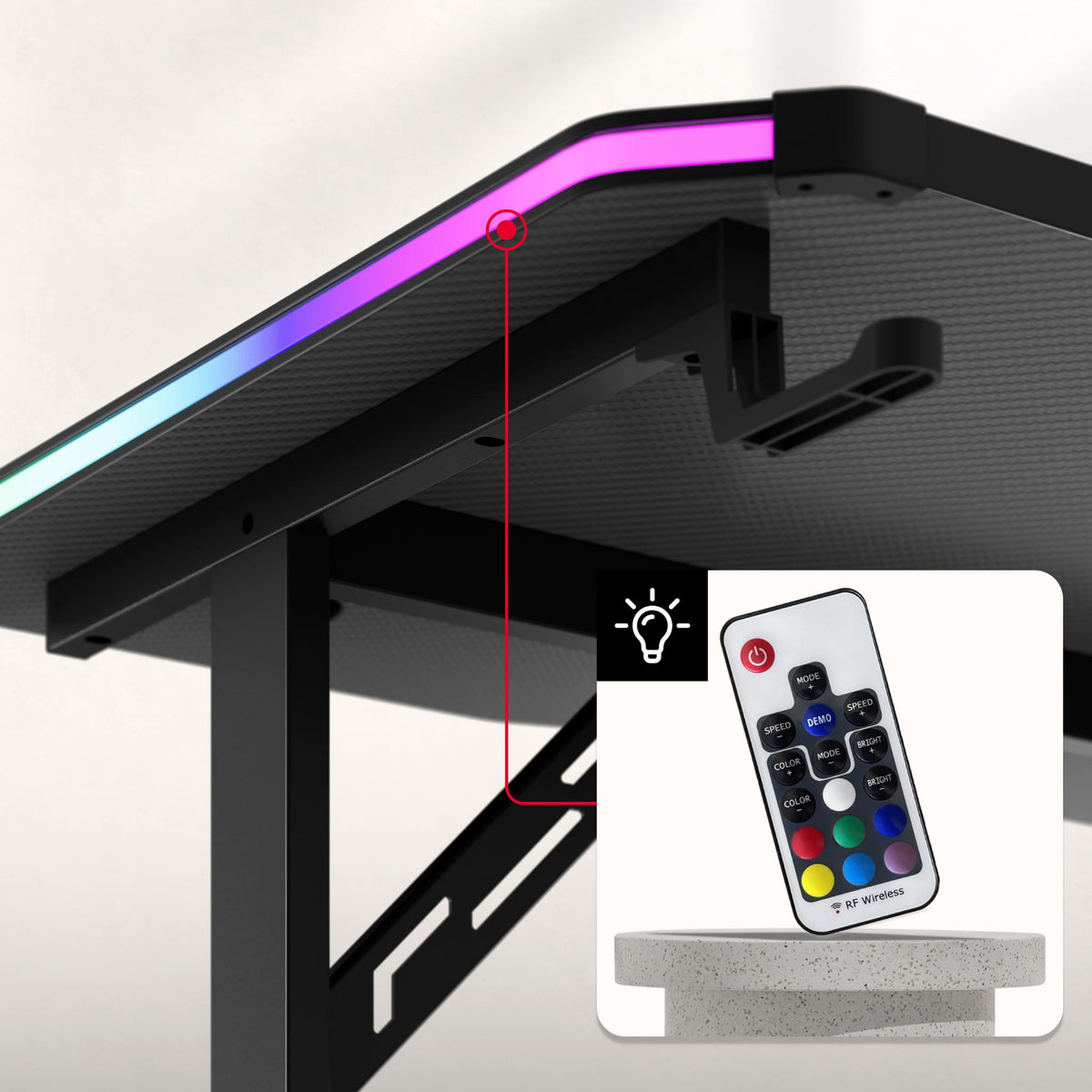 Dynamische RGB-Hintergrundbeleuchtung