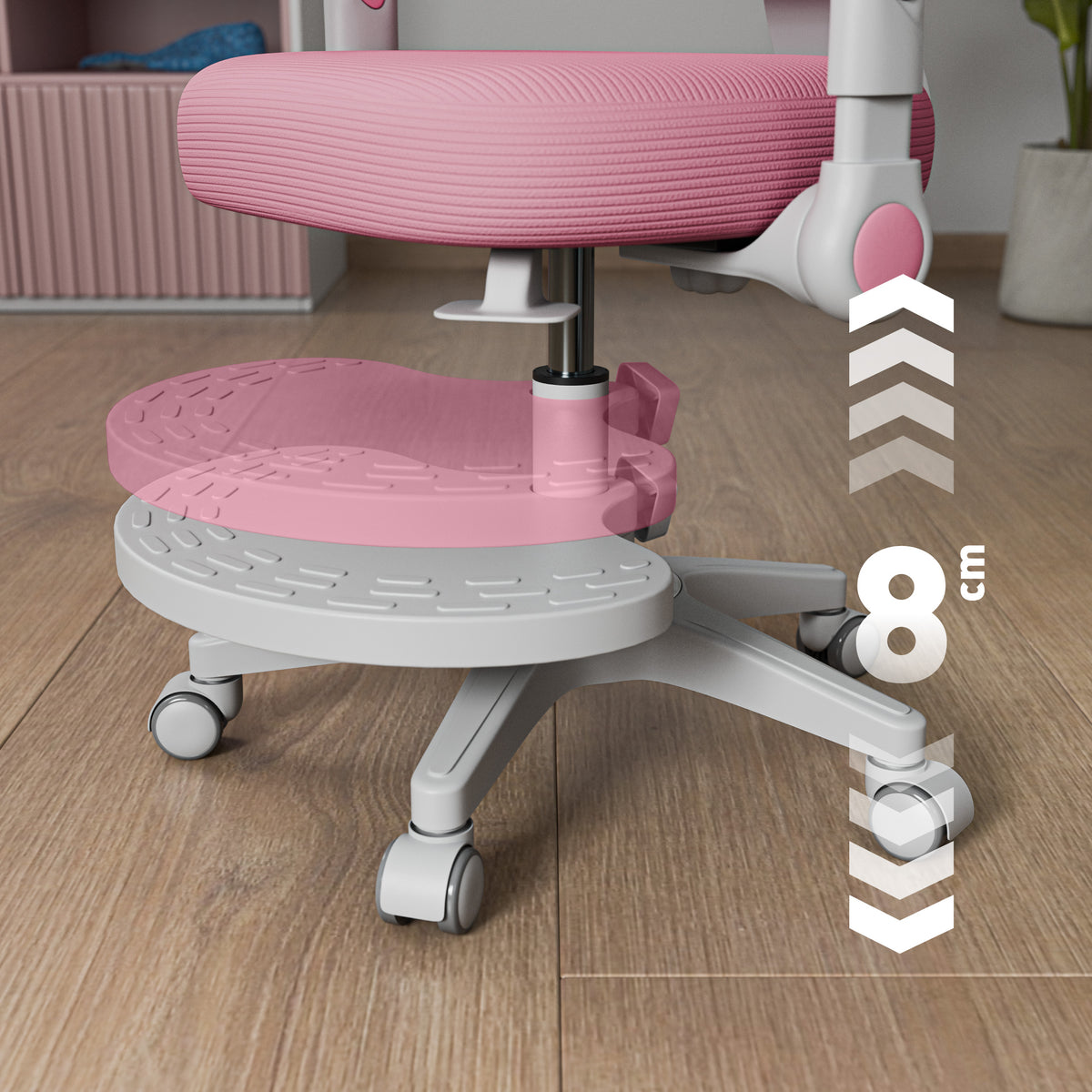 Mark Adler JUNIOR 5.0 Rosa Drehstuhl 