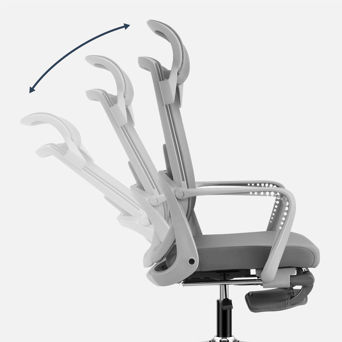 Mark Adler Manager 3.6 Grau Ergonomischer Bürostuhl