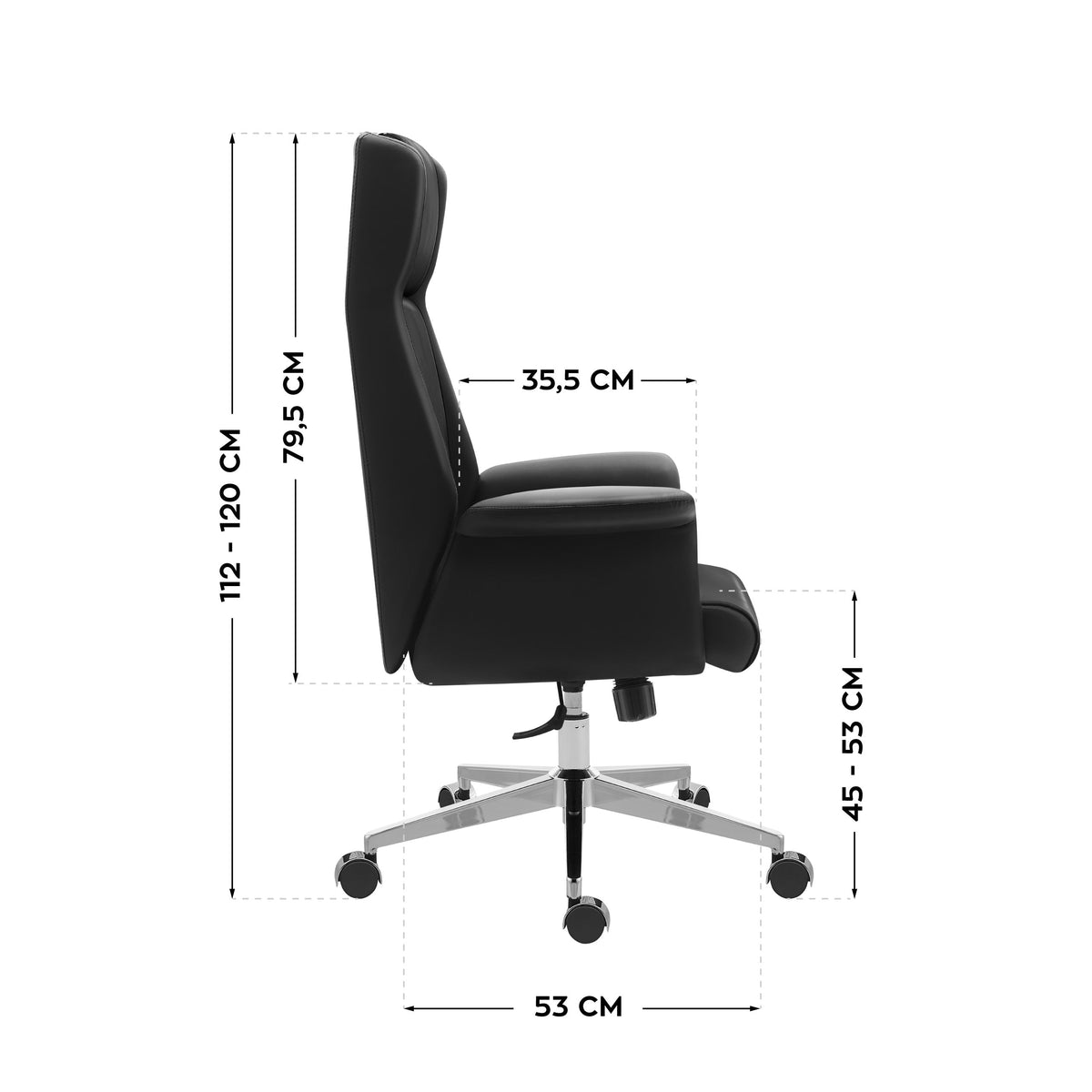 Mark Adler Boss 5.6 Schwarz Bürostuhl