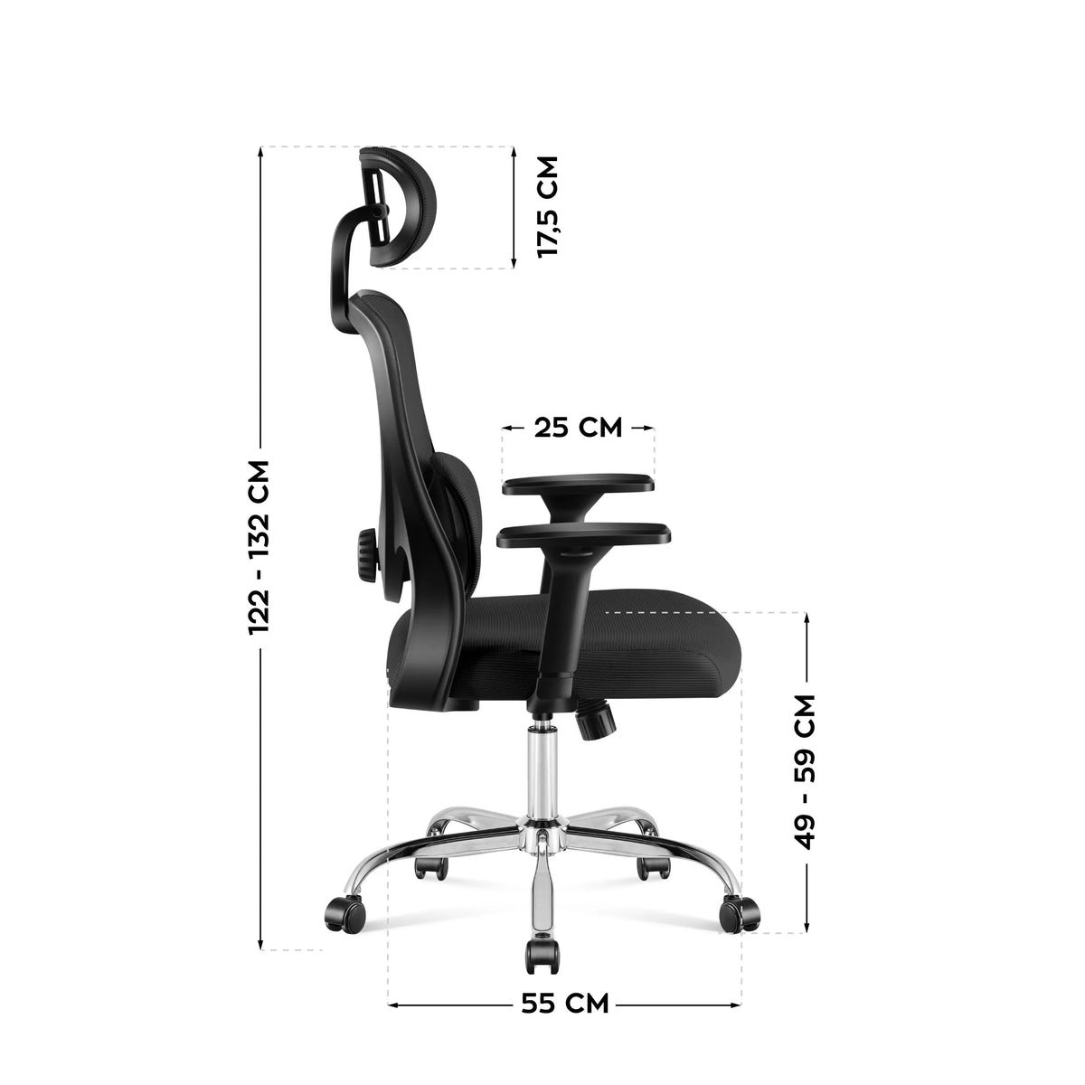 Mark Adler Manager 3.2 Schwarz ergonomischer Stuhl