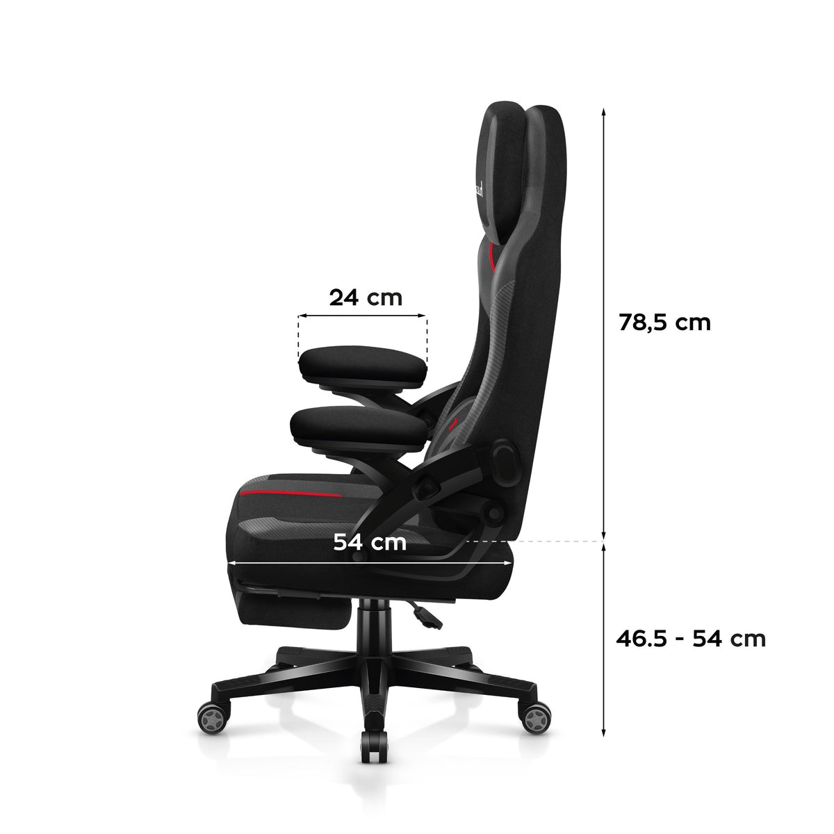 Huzaro Force 4.6 Carbon Gaming-Stuhl