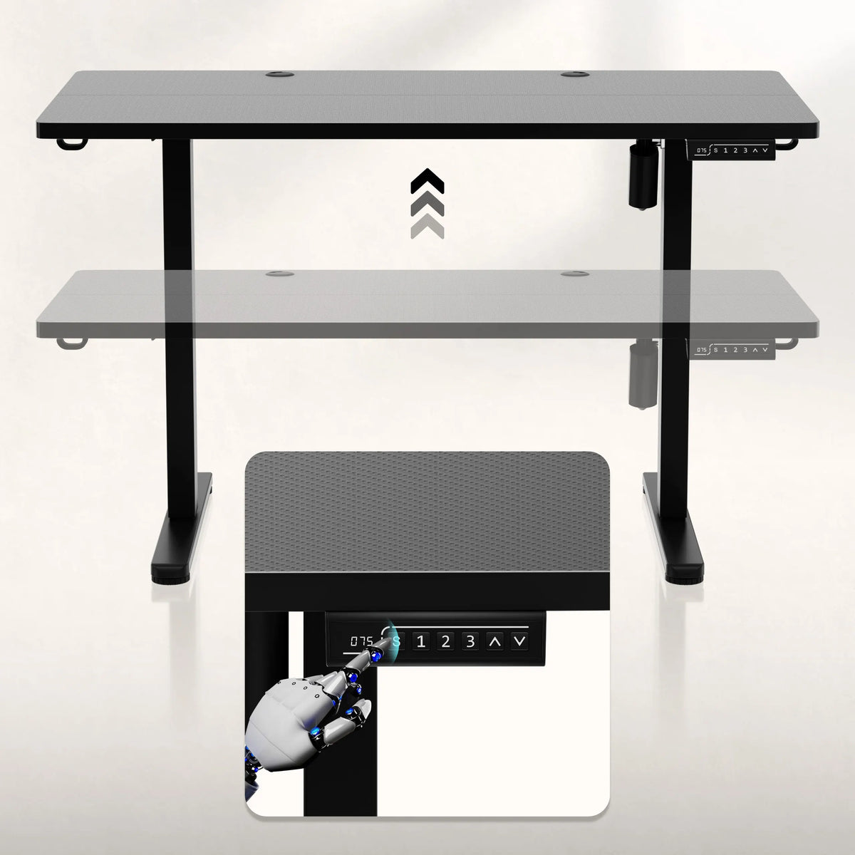 ErgoHub Flex Bedienpanel mit Speicherfunktion