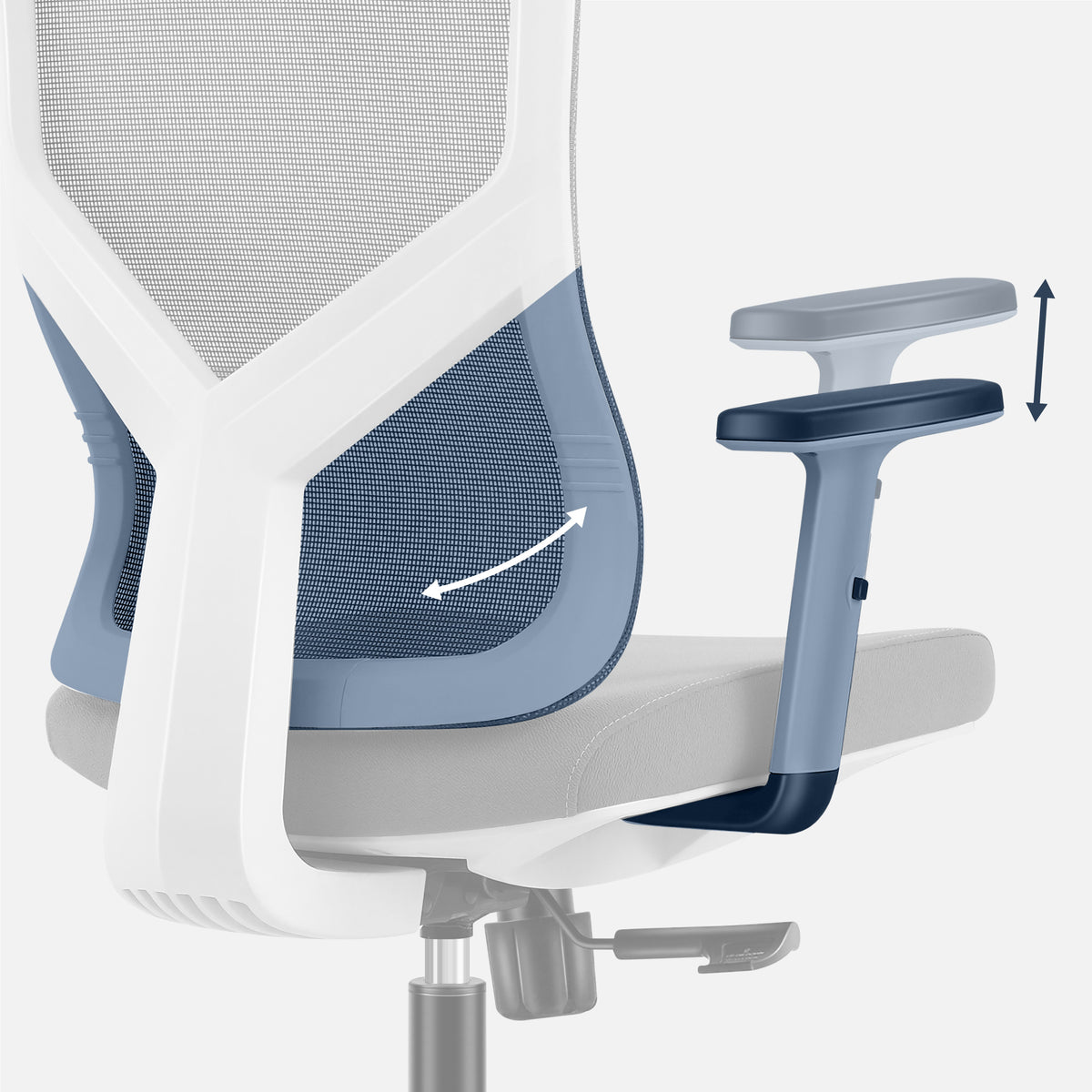 Bequemer ergonomischer Sessel