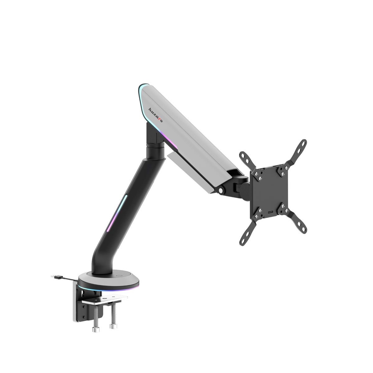 Monitorarm mit RGB-LED Huzaro Motion 1.8