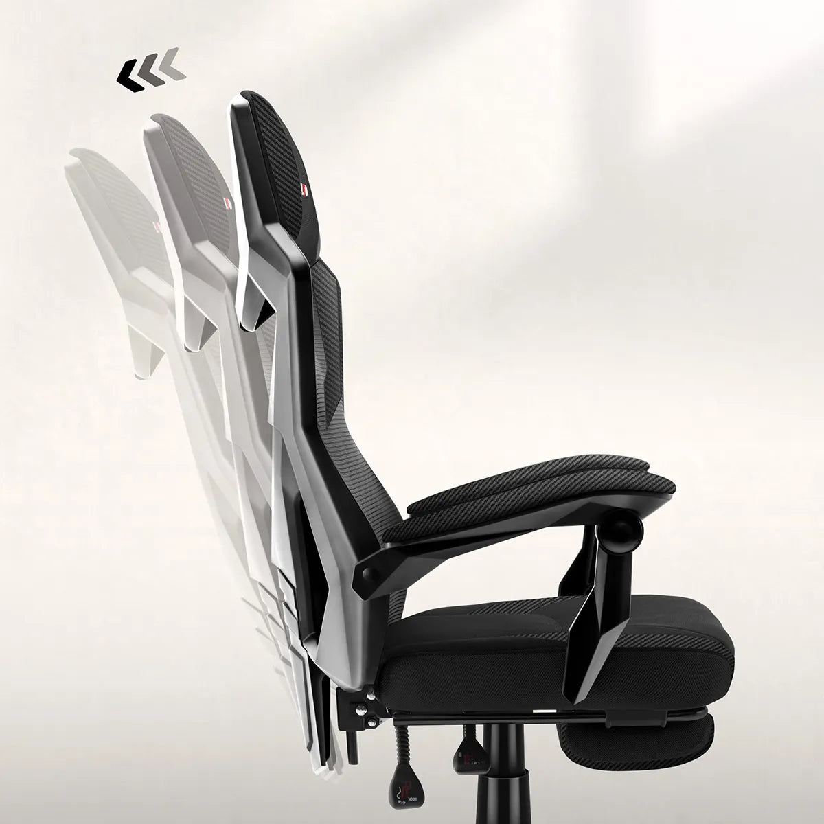 FlexiBack – Neigungswinkeleinstellung bis 135°