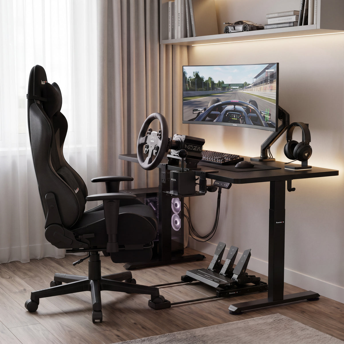 Simracing-Halterung Set Huzaro Speed 1.0