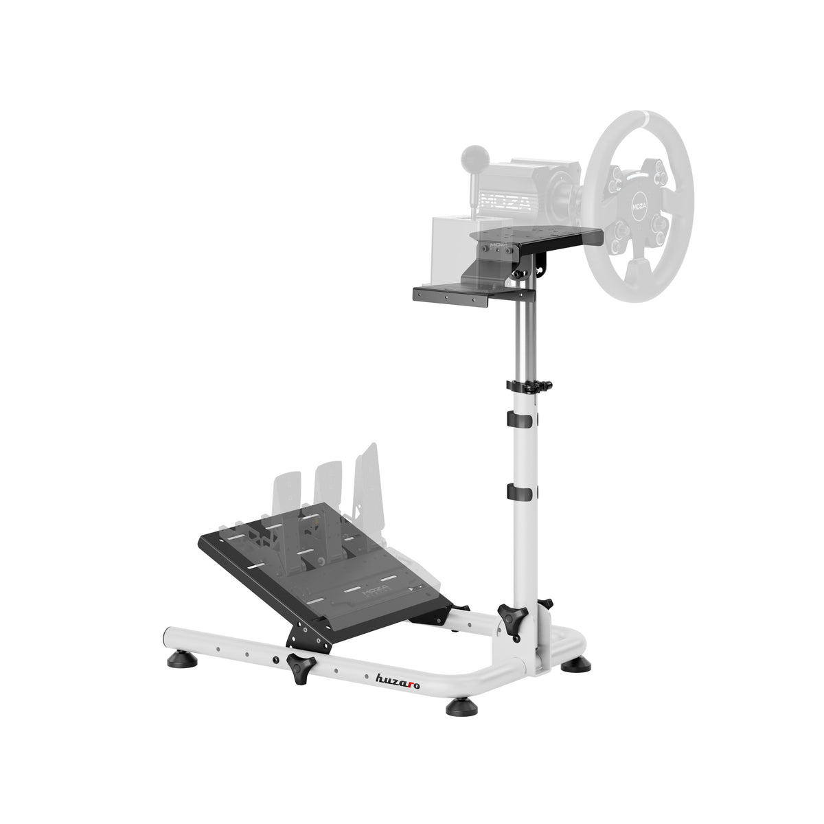 Huzaro Speed 2.0 White Sim Racing Lenkradständer