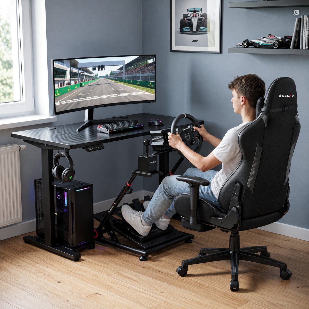 HUZARO Speed 3.0 Renncockpit