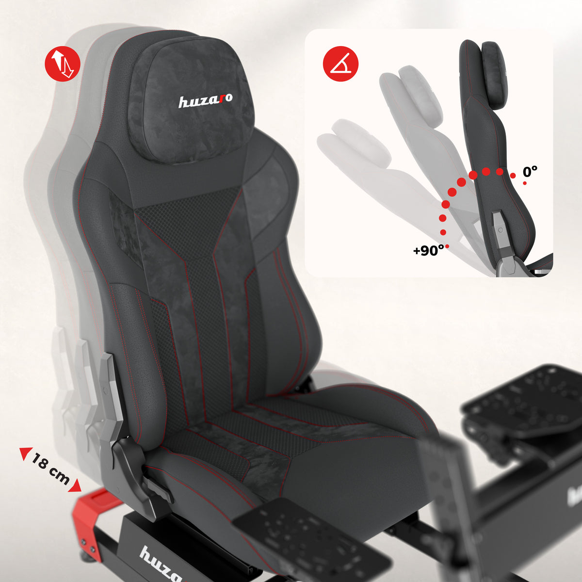 Sim-Racing-Cockpit Huzaro Speed 5.7